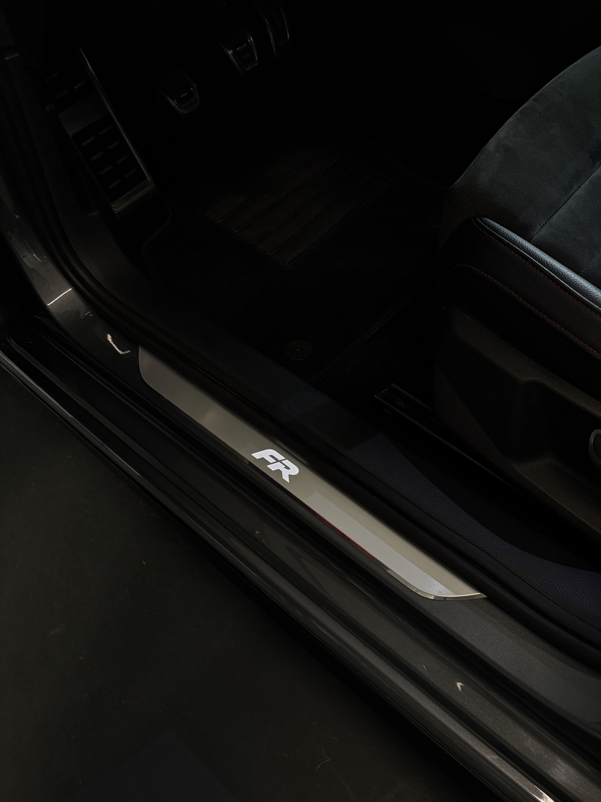 Einstiegsleiste leuchtend